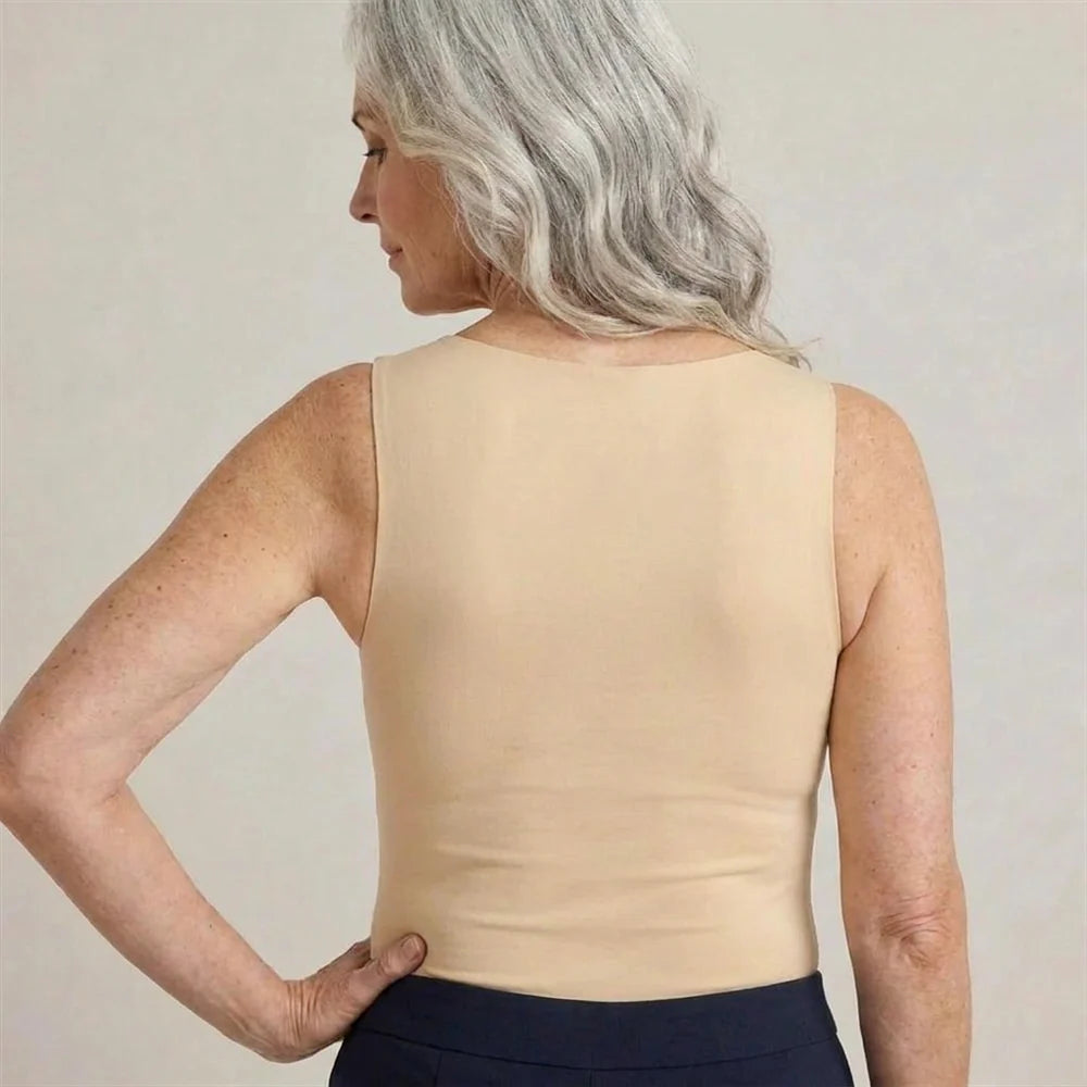 Willow Vests Built-In Bra Comfort Shaper Tank